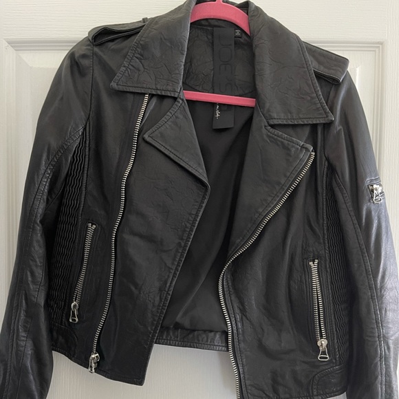 Joe’s Jeans Sheepskin Leather Jacket - Picture 2 of 13